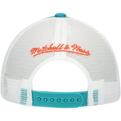 Youth Stripe Trucker Adjustable Hat - Miami Dolphins