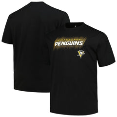 NHL This item will ship within 2 business days. Pittsburgh Penguins Fanatics Big & Tall Wordmark T-Shirt