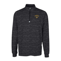 MLB Seattle Mariners Cutter & Buck City Connect Big & Tall Traverse Camo Print Stretch Quarter-Zip Pullover Top