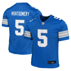 David Montgomery Youth Game Jersey - Detroit Lions