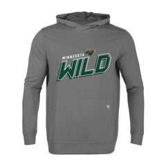 NHL Gray Minnesota Wild Levelwear Relay Premier 2.0 Pullover Hoodie