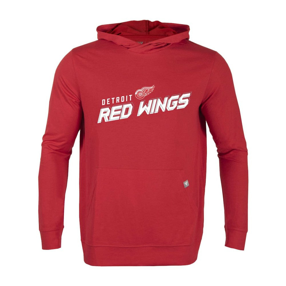 NHL Red Detroit Red Wings Levelwear Relay Premier 2.0 Pullover Hoodie