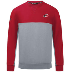 NHL Red/Gray Carolina Hurricanes Levelwear Legacy Insignia Core Sweatshirt