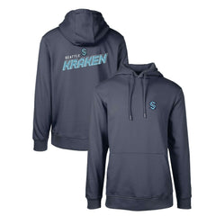 NHL Deep Sea Blue Seattle Kraken Levelwear Podium Insignia Core Pullover Hoodie