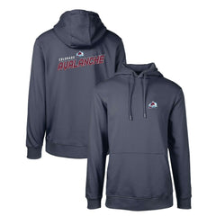 NHL Navy Colorado Avalanche Levelwear Podium Insignia Core Pullover Hoodie
