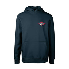 NHL Navy Florida Panthers Levelwear Youth Podium Club Patch 2.0 Fleece Pullover Hoodie