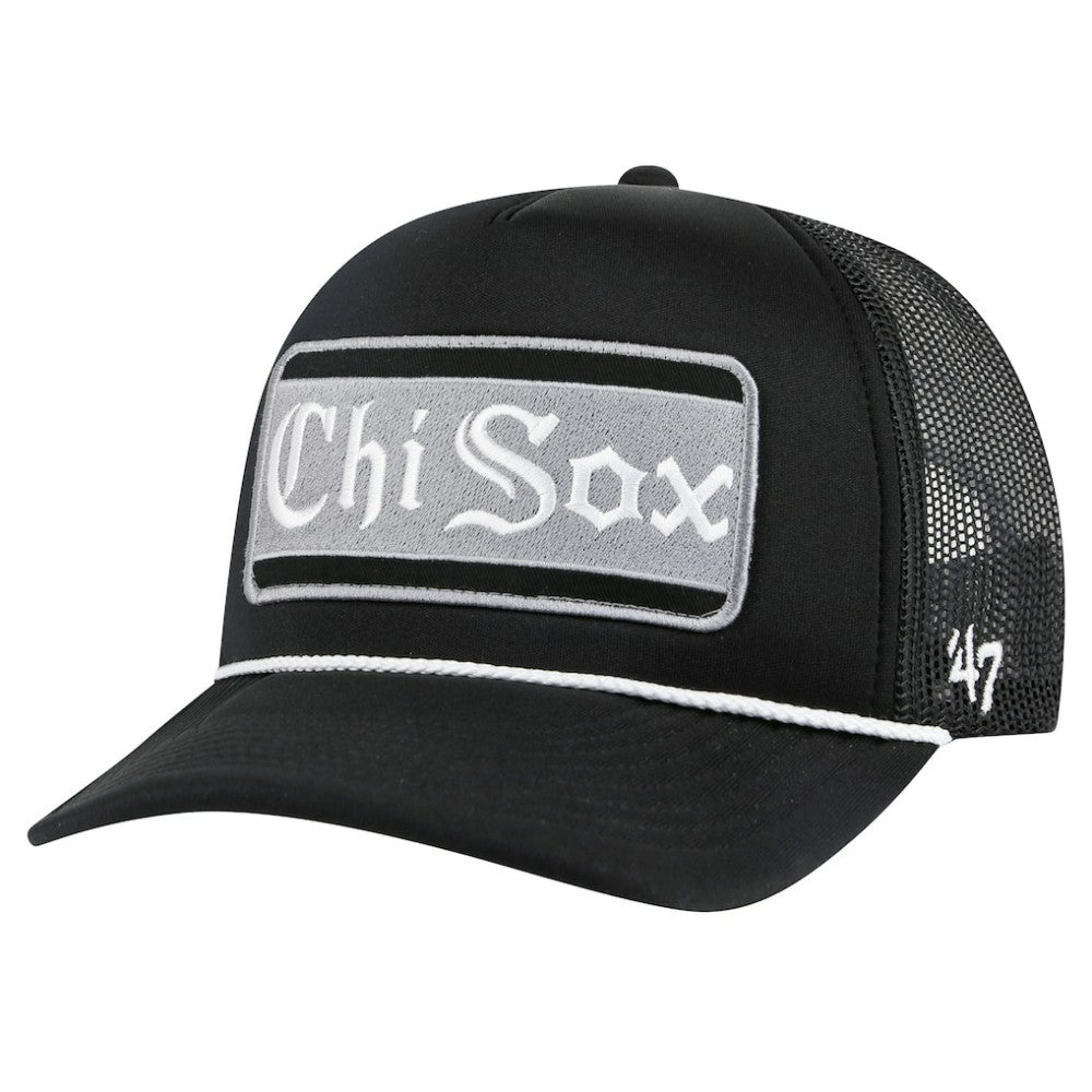 MLB Chicago White Sox '47 Local Patch Foam Front Trucker Adjustable Hat