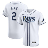 MLB Yandy Diaz Tampa Bay Rays Nike Home Elite Player Jersey