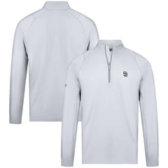 MLB San Diego Padres Levelwear Theory Insignia Quarter-Zip Pullover