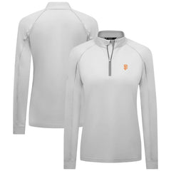 MLB San Francisco Giants Levelwear Women's Kinetic Insignia Quarter-Zip Pullover