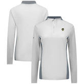 MLB Milwaukee Brewers Levelwear Women's Moxie Insignia Quarter-Zip Pullover