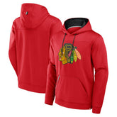 NHL Red Chicago Blackhawks Fanatics Defender Pullover Hoodie