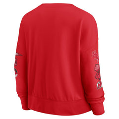 NHL Red New Jersey Devils Fanatics Women's Go Team Pullover Sweatshirt