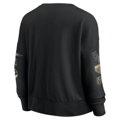 NHL Black Vegas Golden Knights Fanatics Women's Go Team Pullover Sweatshirt