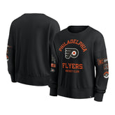 NHL Black Philadelphia Flyers Fanatics Women's Go Team Pullover Sweatshirt