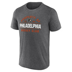 NHL Heather Charcoal Philadelphia Flyers Fanatics Property Of T-Shirt