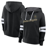 NHL Black Vegas Golden Knights Fanatics Women's Oversized Seize Pullover Hoodie
