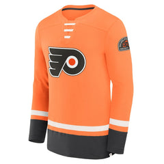 NHL Orange Philadelphia Flyers Fanatics Vintage High Point Long Sleeve T-Shirt