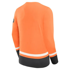 NHL Orange Philadelphia Flyers Fanatics Vintage High Point Long Sleeve T-Shirt