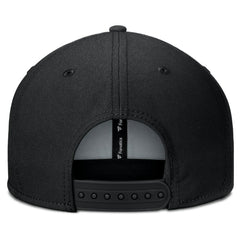 NHL Black Pittsburgh Penguins Fanatics Fundamental Gino Stack Snapback Hat