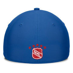NHL Blue/Red New York Rangers Fanatics Heritage Captain Flex Hat