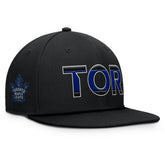 NHL Black Toronto Maple Leafs Fanatics Authentic Pro Alternate Jersey Snapback Hat