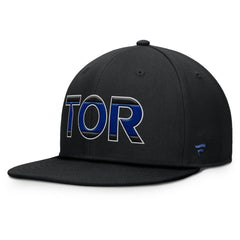 NHL Black Toronto Maple Leafs Fanatics Authentic Pro Alternate Jersey Snapback Hat