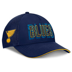 NHL Navy St. Louis Blues Fanatics Fundamental Flex Hat