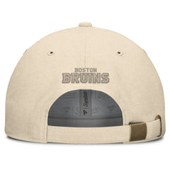NHL Tan Boston Bruins Fanatics Front Office Canvas Adjustable Hat