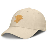 NHL Tan Pittsburgh Penguins Fanatics Front Office Canvas Adjustable Hat