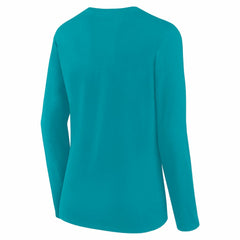 Logo Athletic Women's Grip Long Sleeve T-Shirt - Miami Dolphins