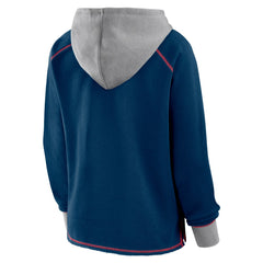 Logo Athletic Women's Boom Fleece Pullover V-Neck Hoodie - Houston Texans