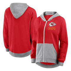Logo Athletic Women's Hit It French Terry Full-Zip Hoodie - Kansas City Chiefs