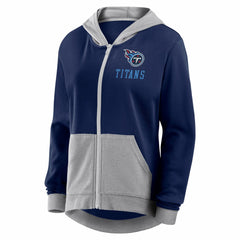 Logo Athletic Women's Hit It French Terry Full-Zip Hoodie - Tennessee Titans