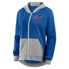 Logo Athletic Women's Hit It French Terry Full-Zip Hoodie - Buffalo Bills