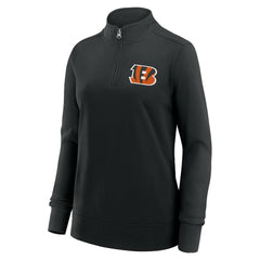 Logo Athletic Women's Velocity Quarter-Zip Jacket - Cincinnati Bengals
