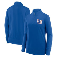 Logo Athletic Women's Velocity Quarter-Zip Jacket - New York Giants