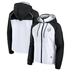 Women's Full-Zip Anorak Hoodie Jacket - Pittsburgh Steelers