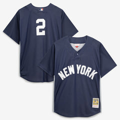 MLB Derek Jeter New York Yankees Mitchell & Ness Authentic Batting Practice Jersey