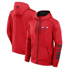NBA Chicago Bulls Baller Defender Performance Full-Zip Hoodie sale