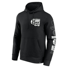 NBA Brooklyn Nets Game Time Crossover Pullover Hoodie