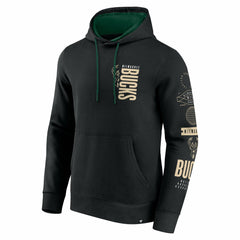 NBA Milwaukee Bucks Game Time Crossover Pullover Hoodie