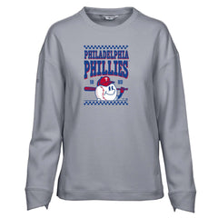 MLB Philadelphia Phillies Levelwear Women's Fiona Inaugural Pullover Sweatshirt