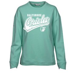MLB Baltimore Orioles Levelwear Women's Fiona Sweep Pullover Sweatshirt