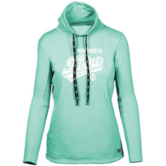 MLB Minnesota Twins Levelwear Women's Loop Sweep Pullover Sweatshirt