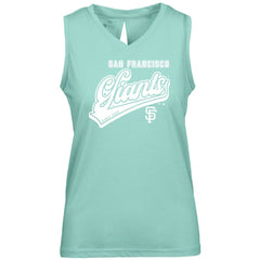 MLB San Francisco Giants Levelwear Women's Paisley Sweep V-Neck Tank Top
