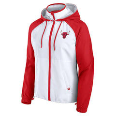 NBA Chicago Bulls Women's Anorak Raglan Full-Zip Hoodie Jacket