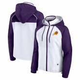 NBA Phoenix Suns Women's Anorak Raglan Full-Zip Hoodie Jacket