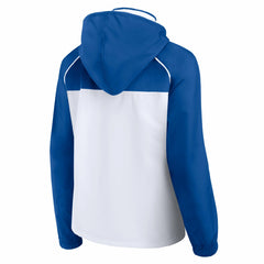 NBA New York Knicks Women's Anorak Raglan Full-Zip Hoodie Jacket