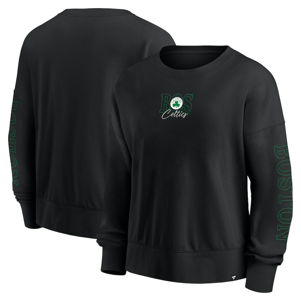 NBA Boston Celtics Women's Oversized Game Day Pullover Sweatshirt